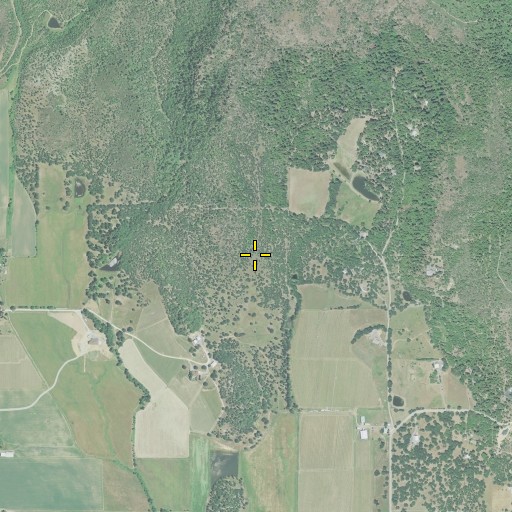 Aerial/Satellite Image of Sams Valley Division, OR
