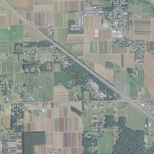 Aerial/Satellite Image of Sandy Division, OR