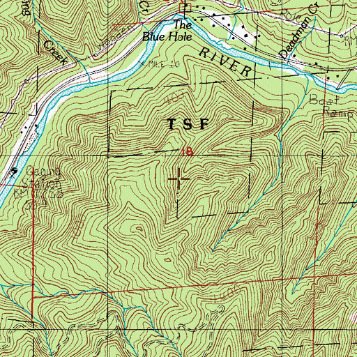 Topographic Map of Tillamook Division, OR