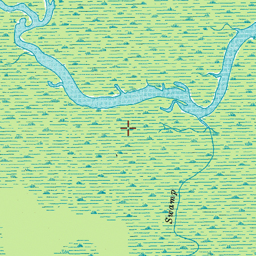 Topographic Map of Andrews Division, SC