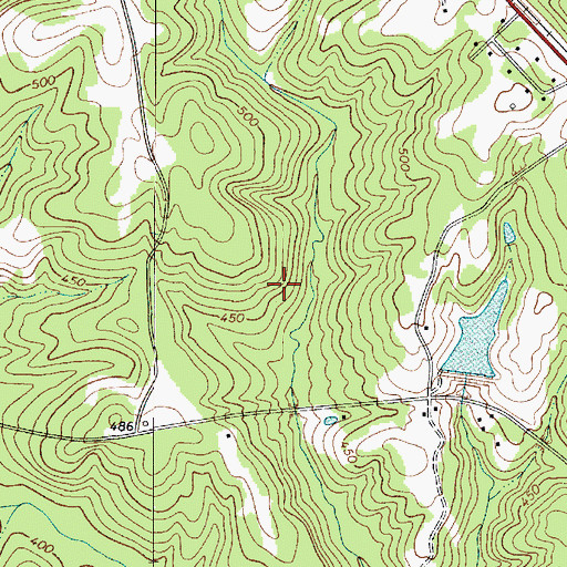 Topographic Map of Carlisle Division, SC