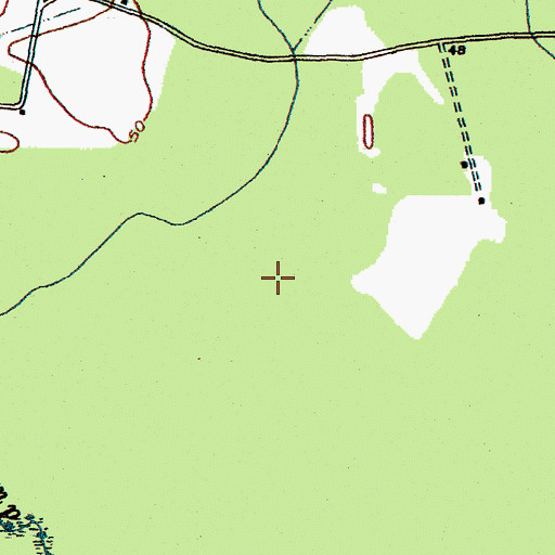 Topographic Map of Centenary Division, SC