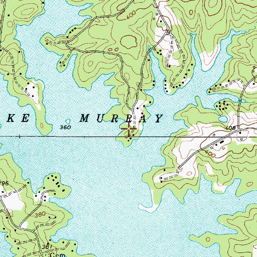 Topographic Map of Chapin Division, SC
