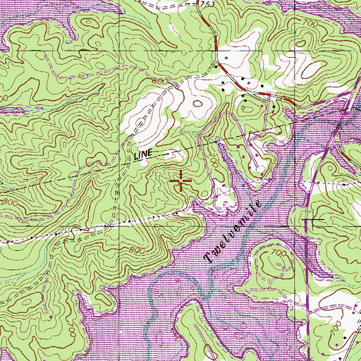 Topographic Map of Clemson Division, SC
