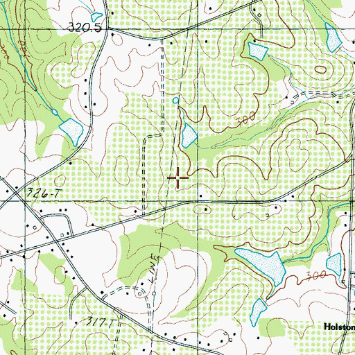 Topographic Map of Gramling Division, SC