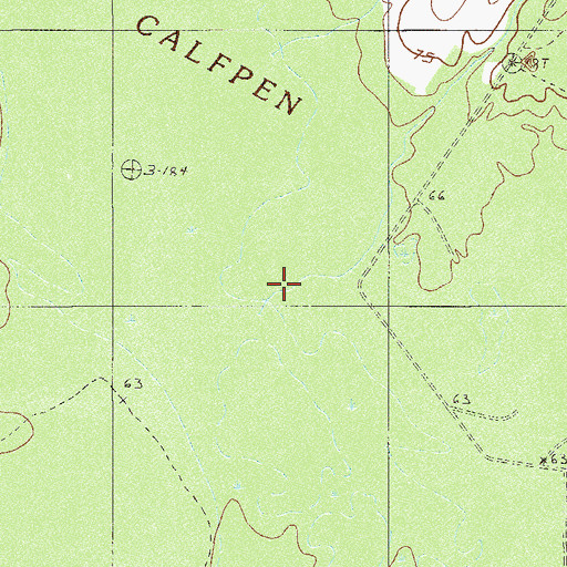 Topographic Map of Grays-Tillman Division, SC