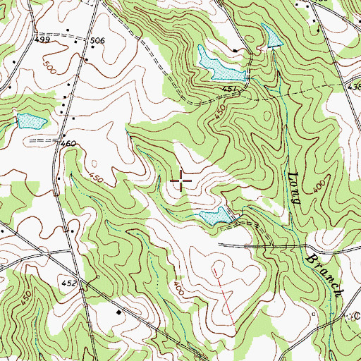 Topographic Map of Jefferson Division, SC