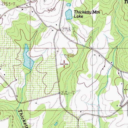 Topographic Map of Macedonia Division, SC