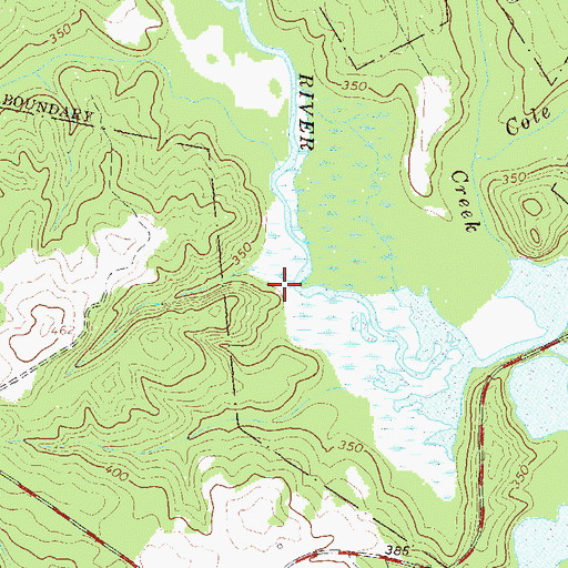Topographic Map of Mount Carmel Division, SC