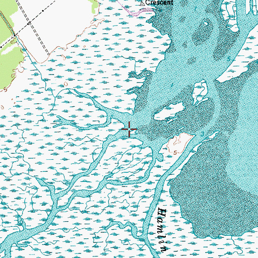 Topographic Map of Mount Pleasant Division, SC