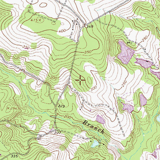 Topographic Map of North Augusta Division, SC