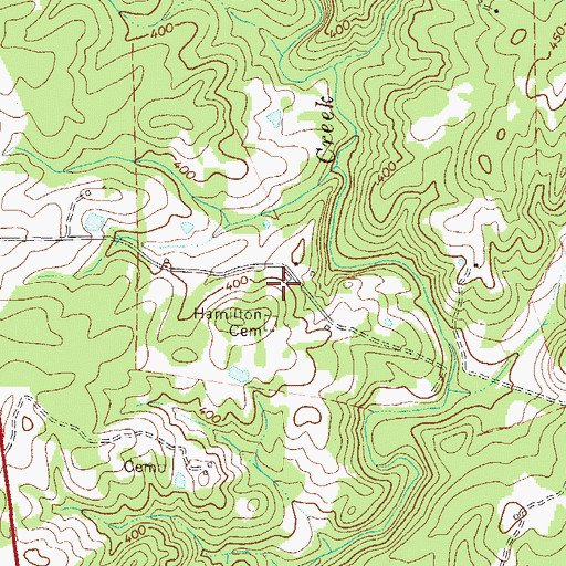 Topographic Map of Pleasant Lane Division, SC