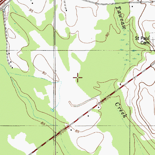 Topographic Map of Summerton Division, SC