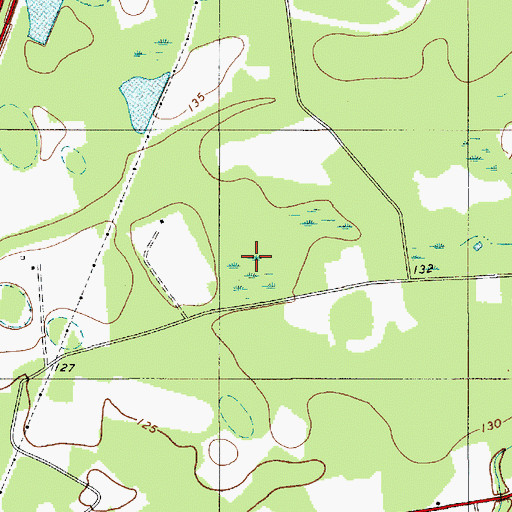 Topographic Map of Vance Division, SC
