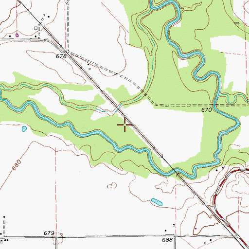 Topographic Map of Boyd-Rhome Division, TX