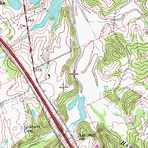 Topographic Map of Buffalo Division, TX