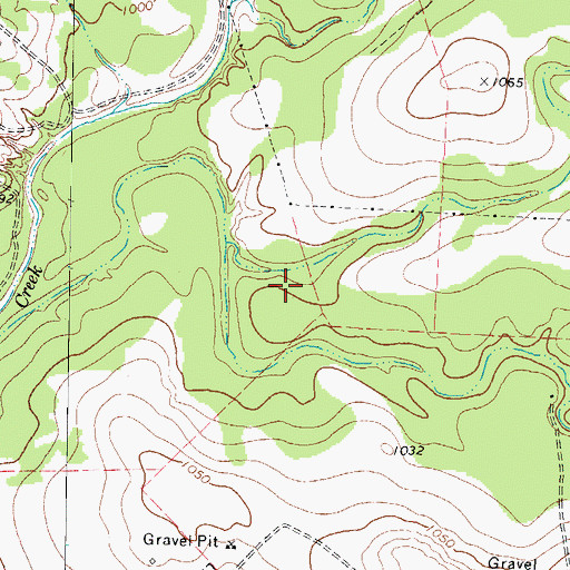 Topographic Map of Del Rio Division, TX