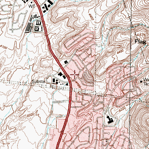 Topographic Map of El Paso Division, TX