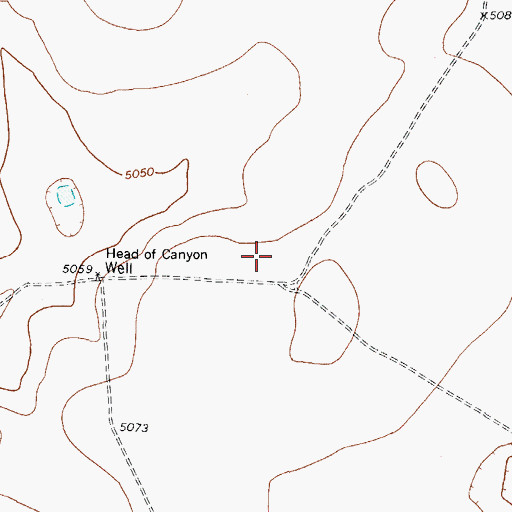 Topographic Map of Fort Hancock Division, TX