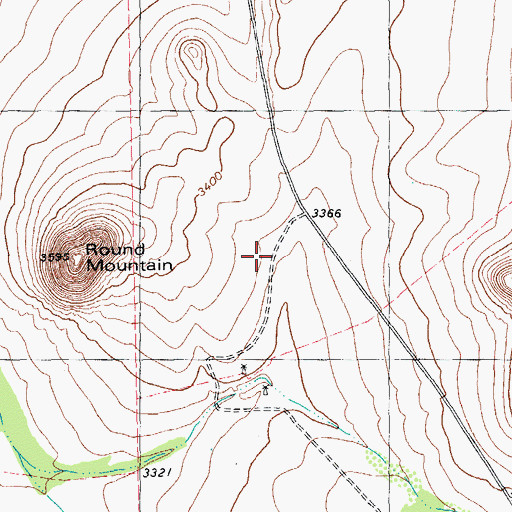 Topographic Map of Fort Stockton Division, TX