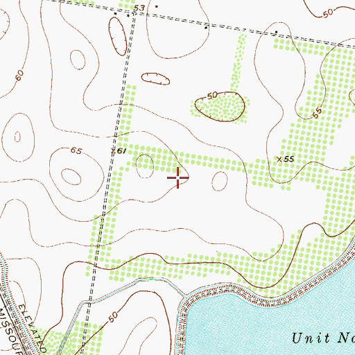 Topographic Map of Hargill Division, TX