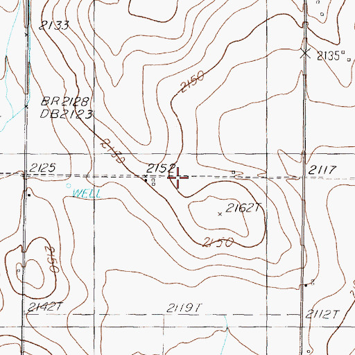 Topographic Map of Lakeview Division, TX