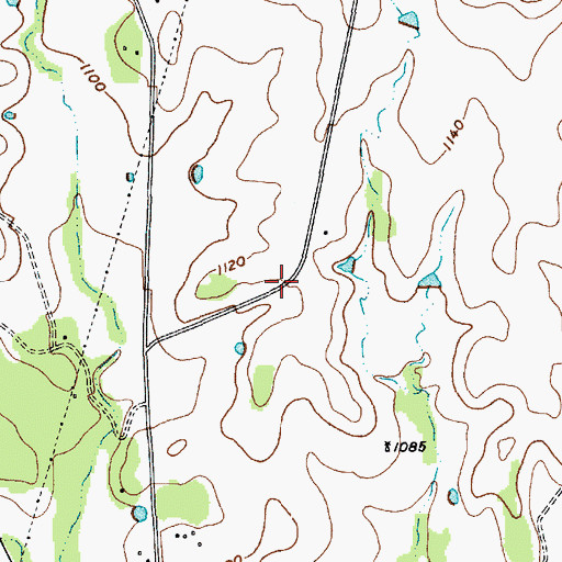 Topographic Map of Lampasas Division, TX