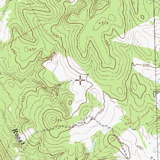 Topographic Map of Normangee Division, TX