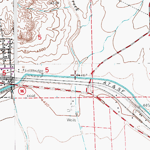 Topographic Map of Haynes Creek, CO