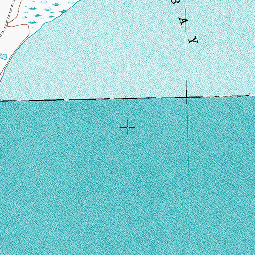 Topographic Map of Point Comfort Division, TX