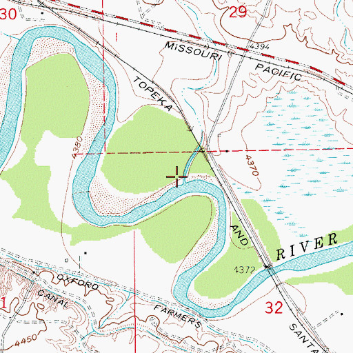 Topographic Map of Kramer Creek, CO