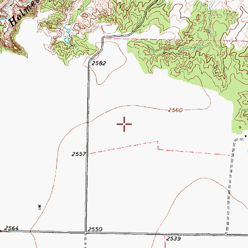 Topographic Map of Quitaque Division, TX