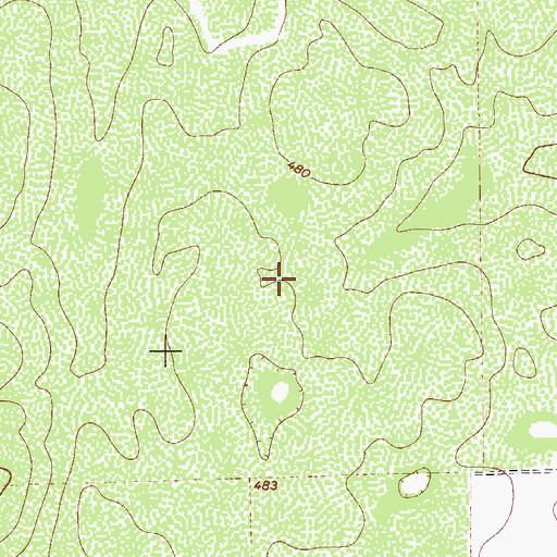 Topographic Map of Realitos-Concepcion Division, TX