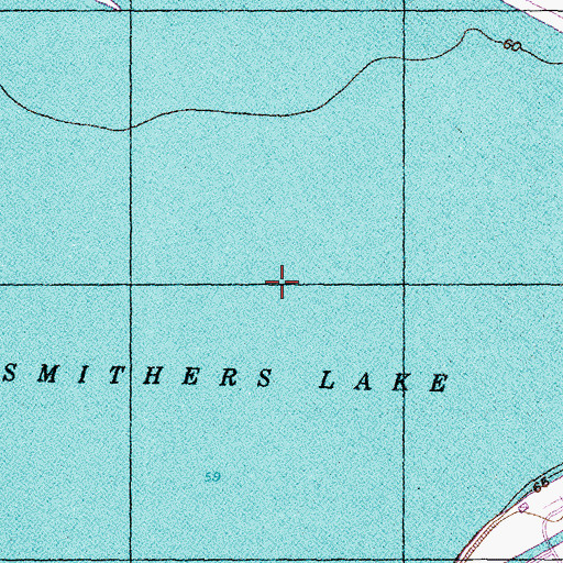 Topographic Map of Richmond Division (historical), TX