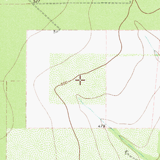 Topographic Map of Rio Grande City Division, TX