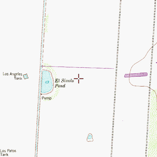 Topographic Map of Rio Hondo Division, TX
