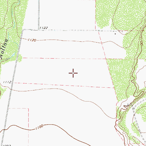 Topographic Map of Sabinal Division, TX