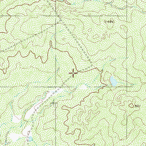 Topographic Map of San Ygnacio Division, TX