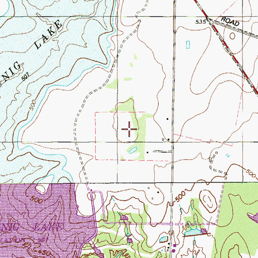 Topographic Map of Southeast Bexar Division (historical), TX