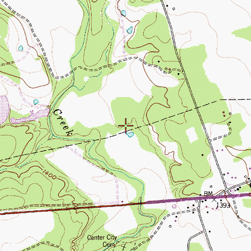 Topographic Map of Star Division (historical), TX