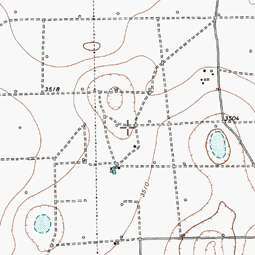 Topographic Map of Sundown Division, TX