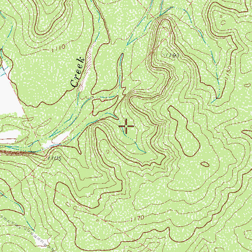 Topographic Map of Uvalde Division, TX