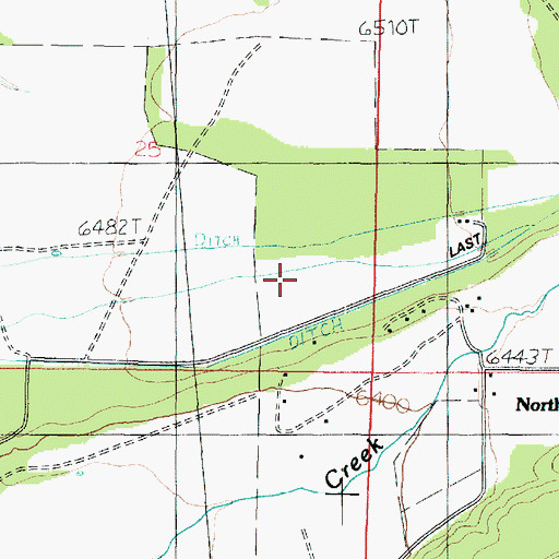 Topographic Map of Beaver Division, UT
