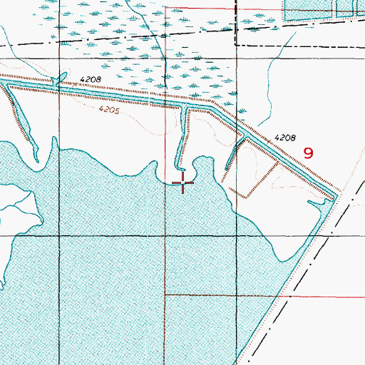 Topographic Map of Brigham City Division, UT