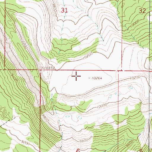 Topographic Map of Ephraim-Manti Division, UT