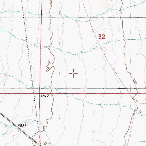Topographic Map of Goshen Division, UT