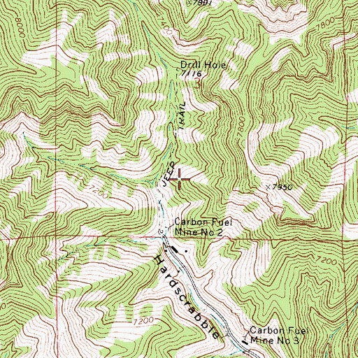 Topographic Map of Helper Division, UT