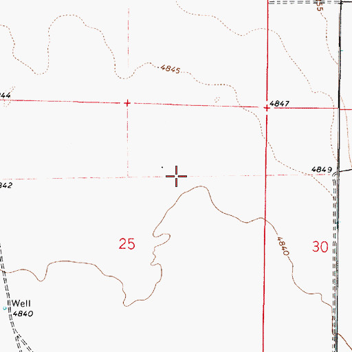 Topographic Map of Lehi Division, UT