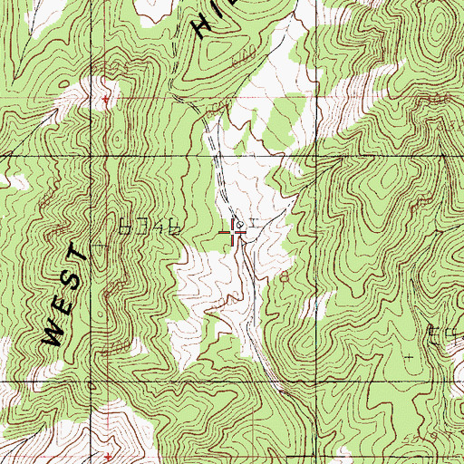 Topographic Map of Nephi Division, UT