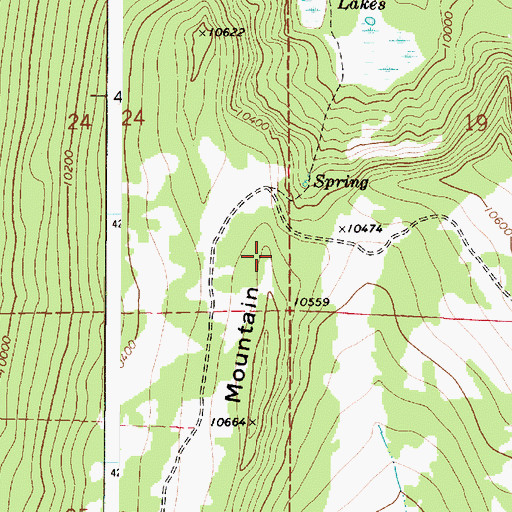 Topographic Map of Richfield Division, UT